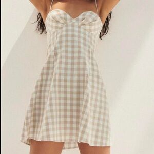 Zara gingham dress